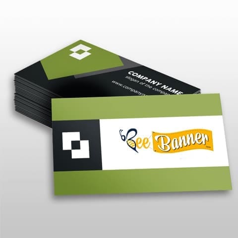 "Business Cards 18pt. - Make a Bold Statement - Business Card Image"