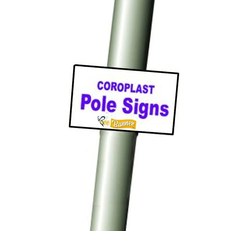 Alternative view of Pole Sign