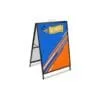 Metal A-Frame Signs include Coroplast