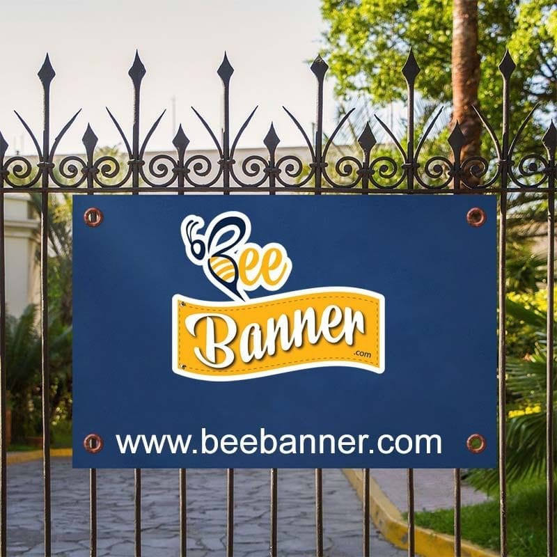 Alternative view of 4mm Coroplast Fence Sheet