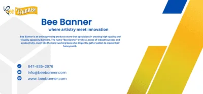 The Complete Guide To Creating Effective Signage – All You Need To Know In 2023 2 bee banner