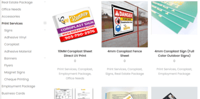 bee banner’s exceptional printing services in canada 