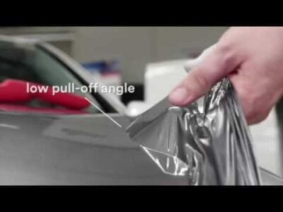 easy maintenance and removal of vehicle wrap