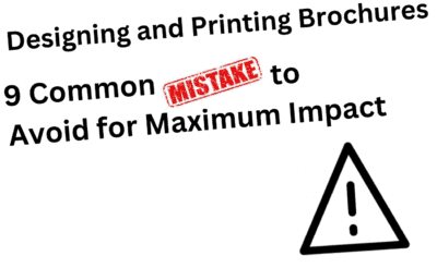 designing and printing brochures