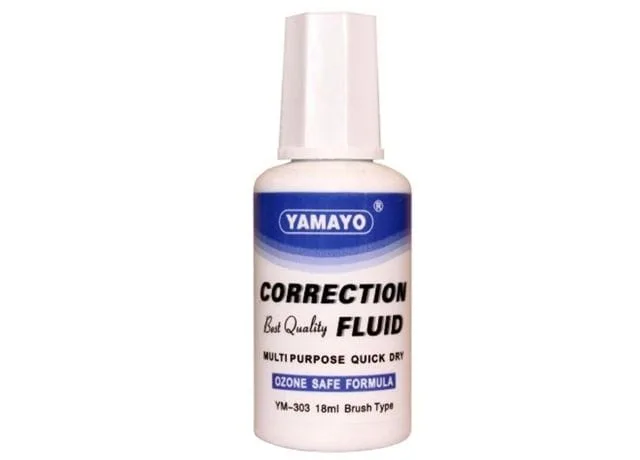 Alternative view of YAMAYO SINGLE CORRECTION FLUID LIQUID ERASER