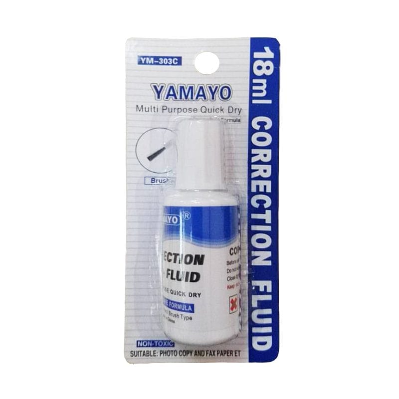 YAMAYO SINGLE CORRECTION FLUID LIQUID ERASER