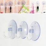 Hook Suction Cups Ventouses (6 Pcs)