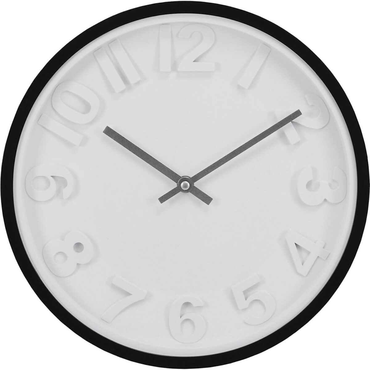 Kiera Grace Synchro Silent Round Wall Clock Set