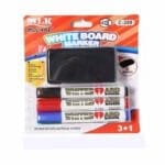 3+1 WHITEBOARD MARKER With Eraser