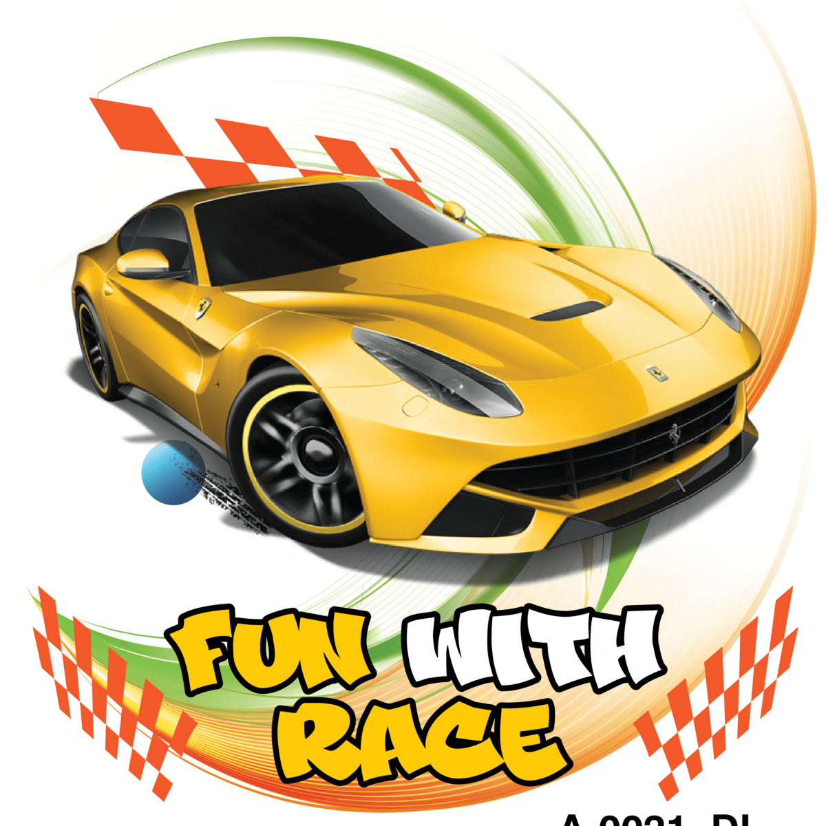 "Fun With Race T-Shirt Design - Embrace Playful Competitions - Product Image"