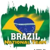 "brazil national team t-shirts - show your passion for soccer - product image"