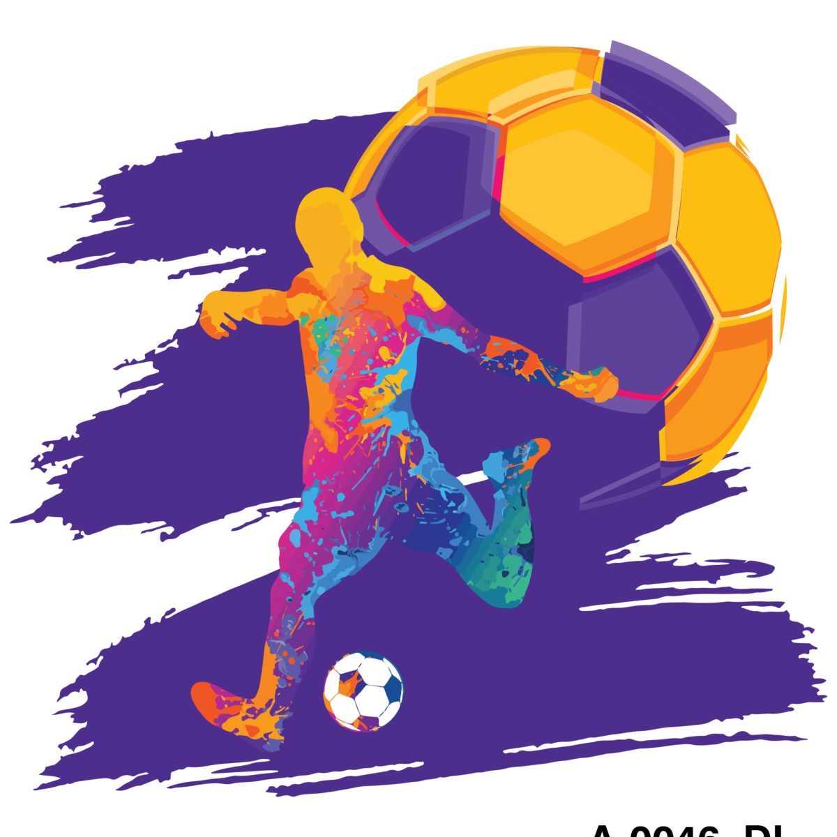 "Football Game T-Shirt Design - Show Your Team Spirit - Product Image"