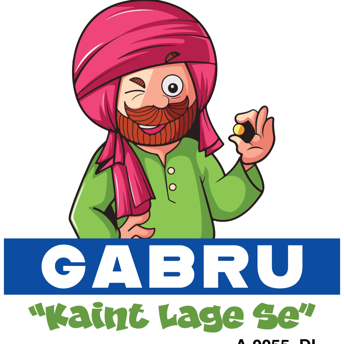 "Gabru Kaint Lage Se T-Shirt Design - Express Swag in Style - Product Image"