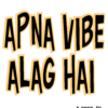 "Apna Vibe Alag Hai T-Shirt - Flaunt Your Unique Style - Product Image"