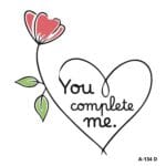 You Complete Me