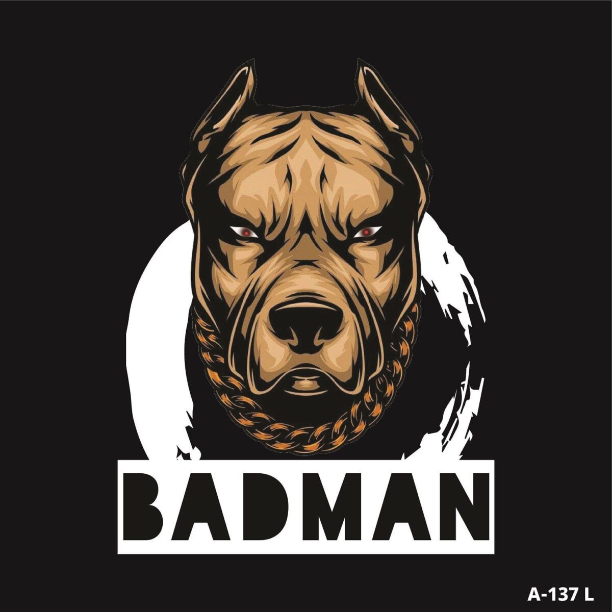 "Badman T-Shirt Design - Unleash Your Inner Rebel - Product Image"