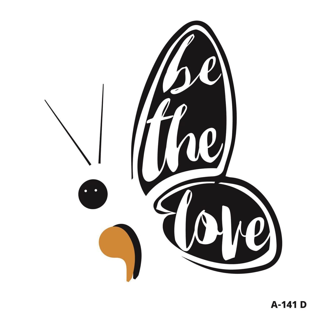 "Be The Love T-Shirt - Spread Positivity with Style - Product Image"