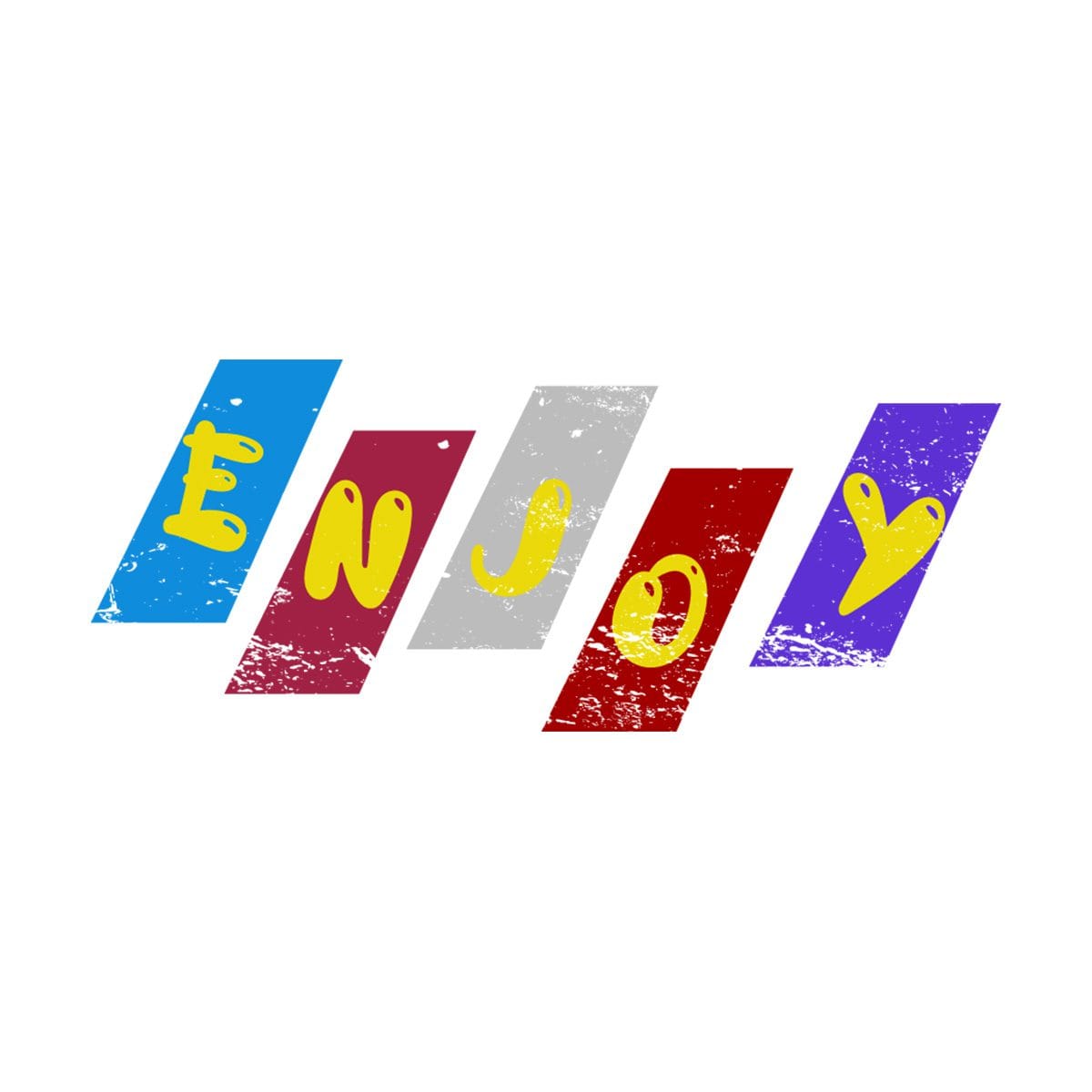 "Enjoy T-Shirt Design - Embrace Every Moment - Product Image"