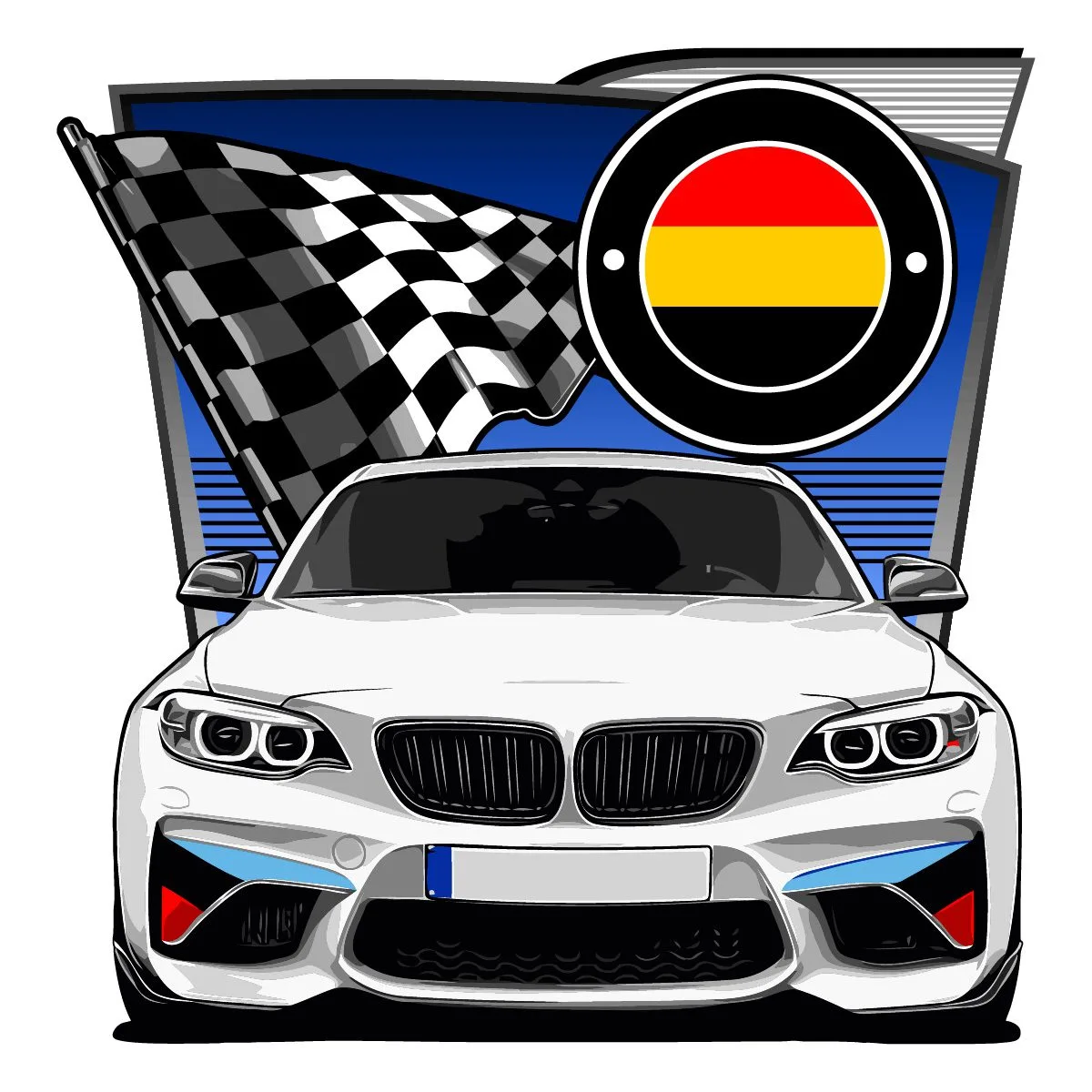 "German Made T-Shirt - Crafted with Precision - Product Image"