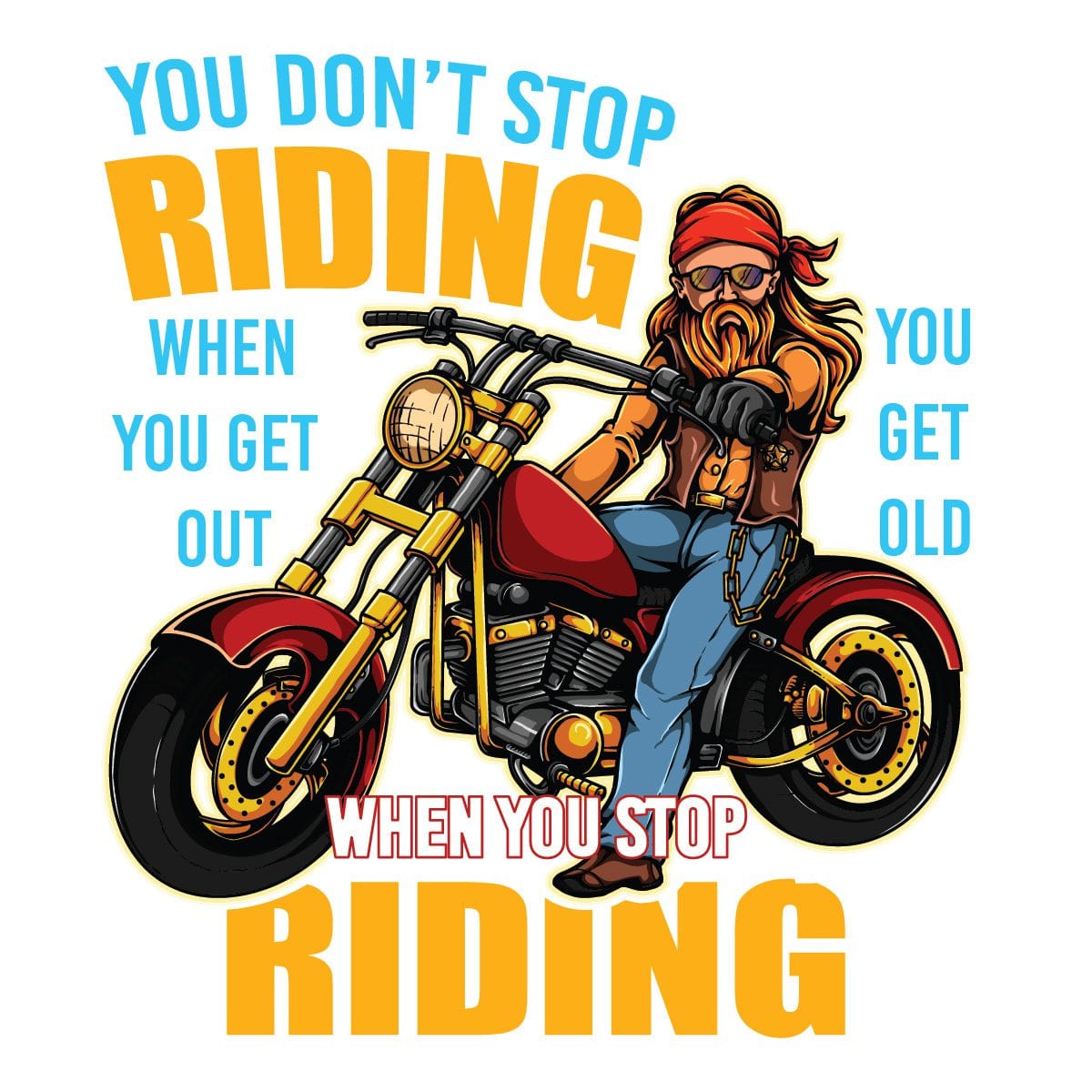 You Don't Stop Riding