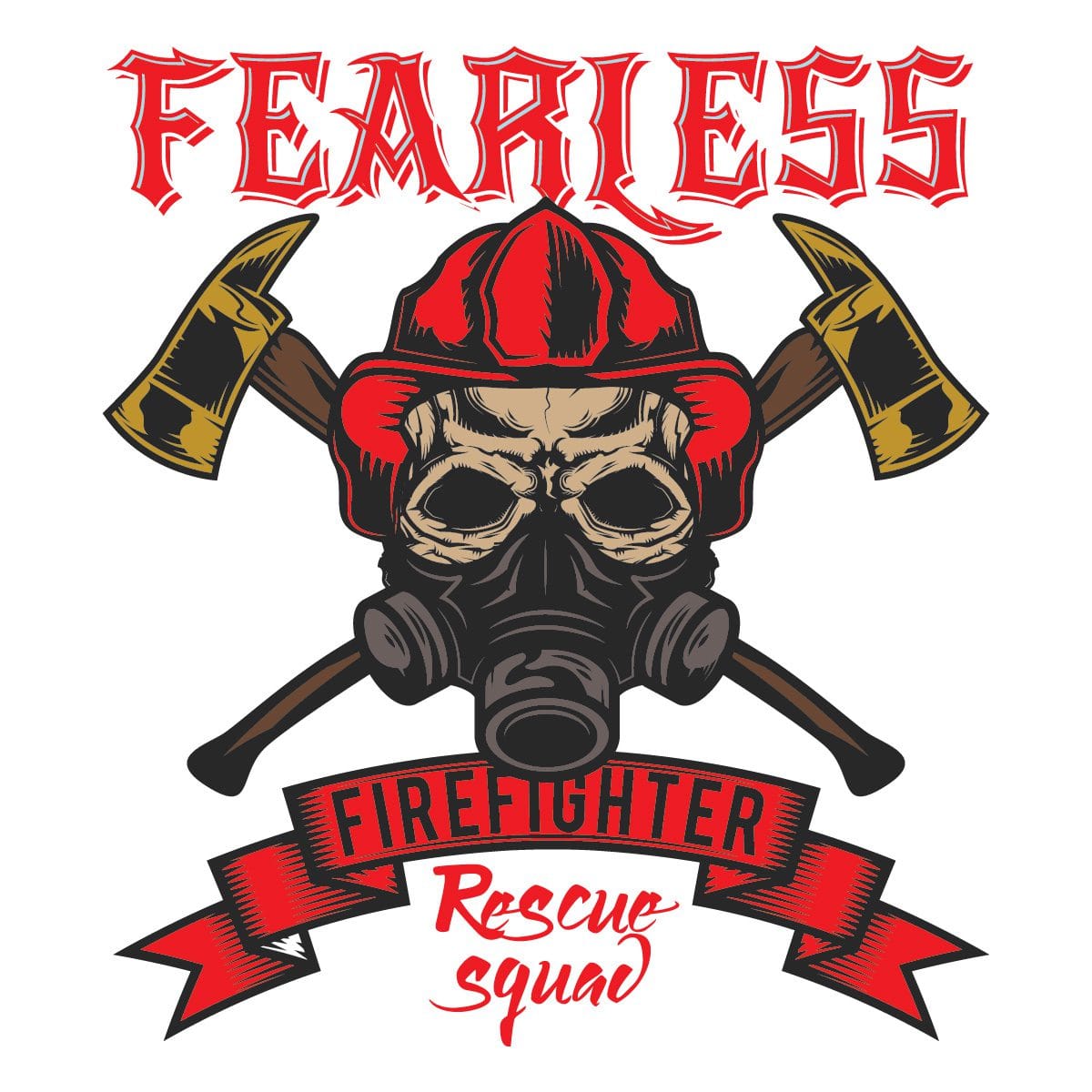 "Fearless T-Shirt Design - Embrace Boldness - Product Image"