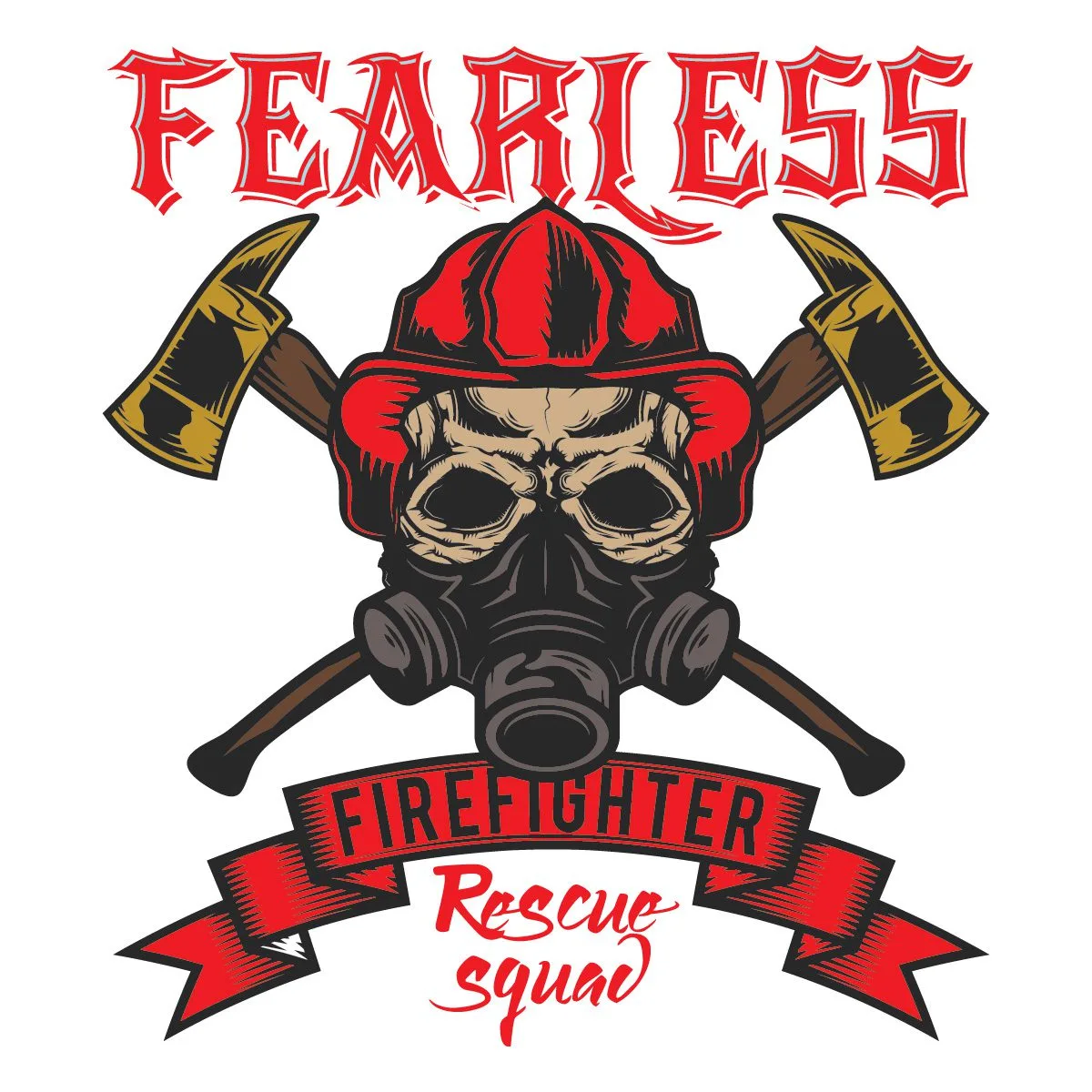 "Fearless T-Shirt Design - Embrace Boldness - Product Image"