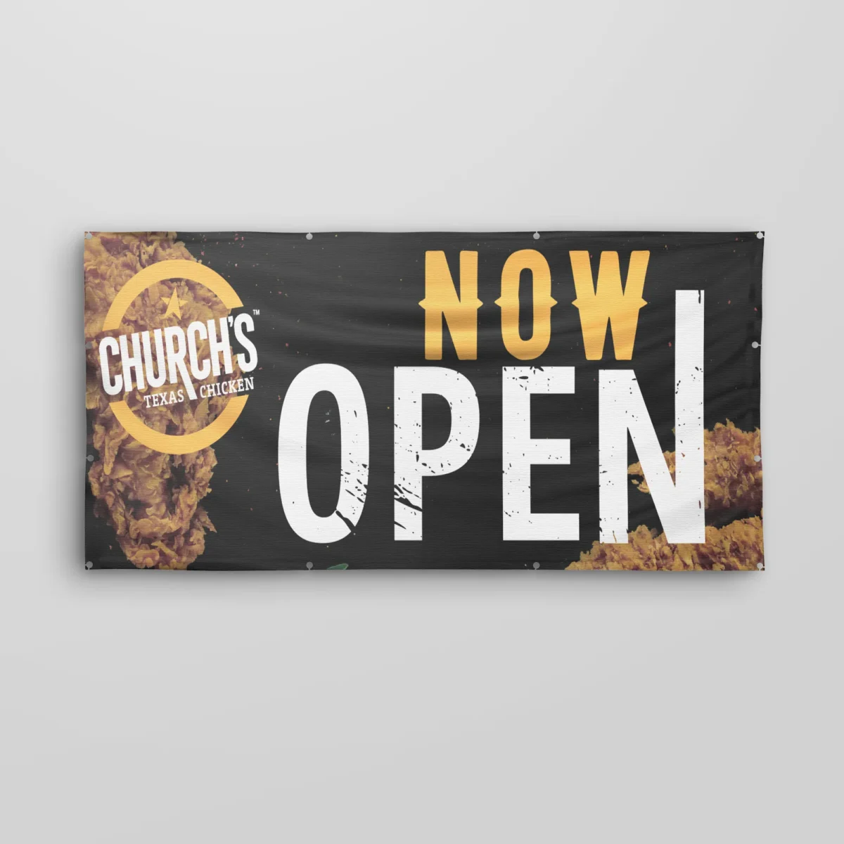 Church's Vinyl Banner