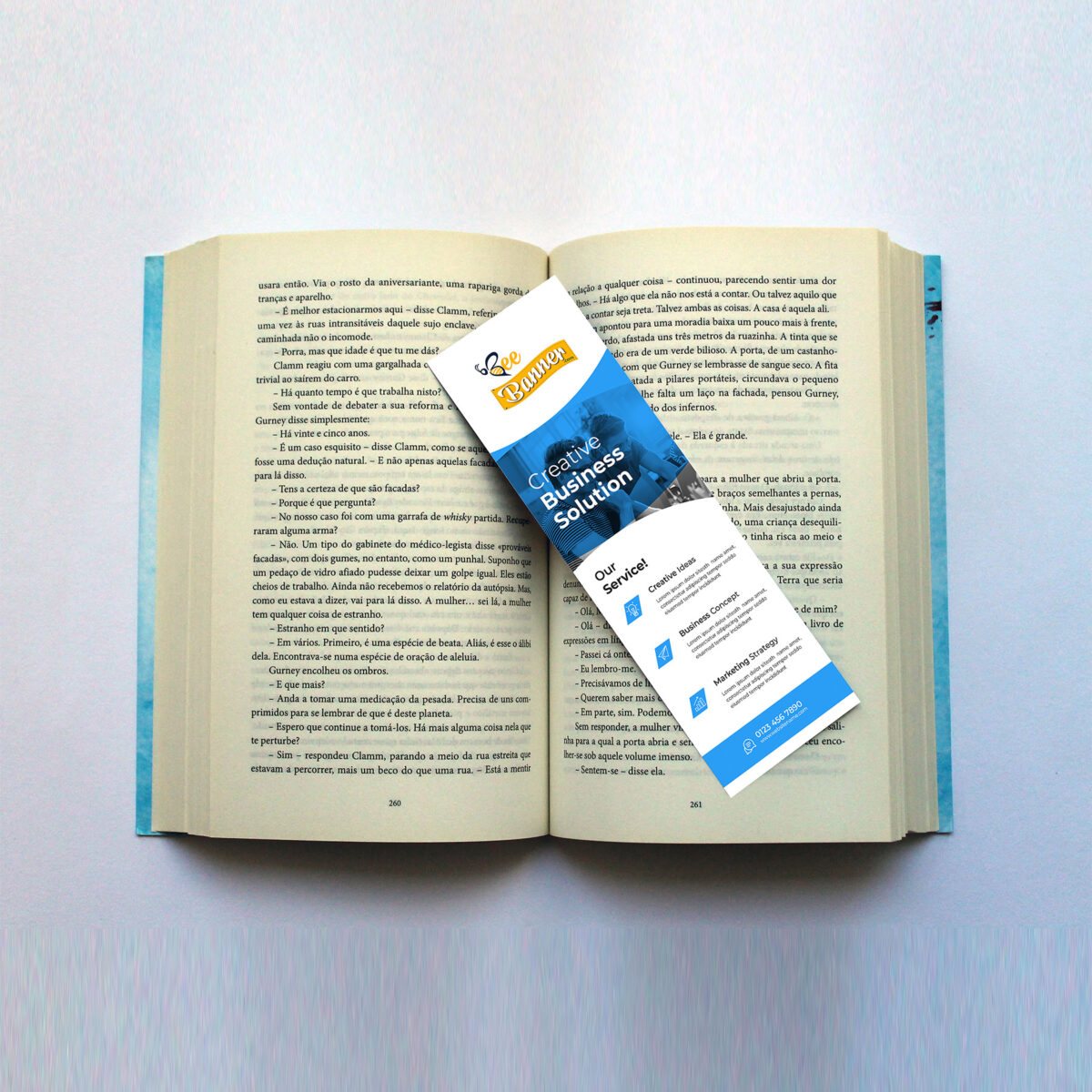 BookMarks,bee banner