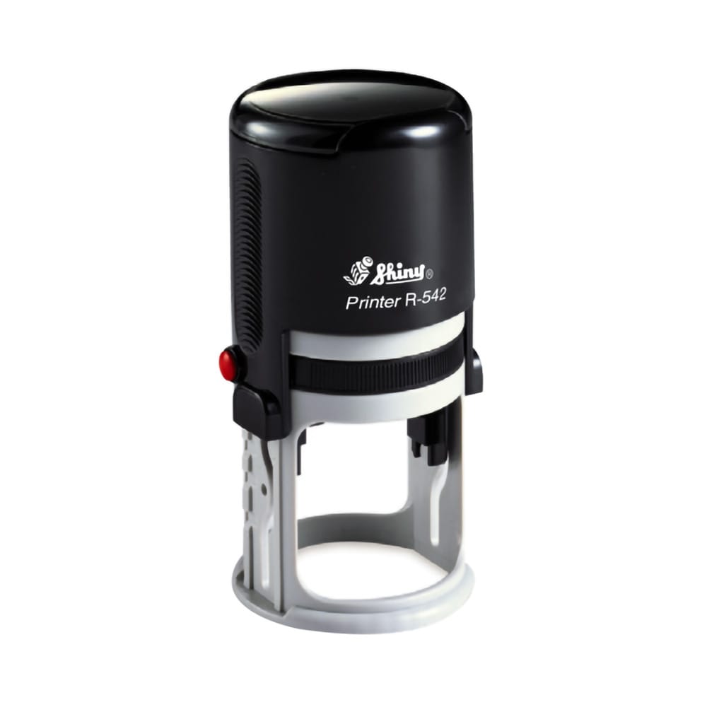 Shiny R-542 Self-Inking Stamp-1-5/8 in Dia.