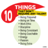 Things That Don't Require Any Talent
