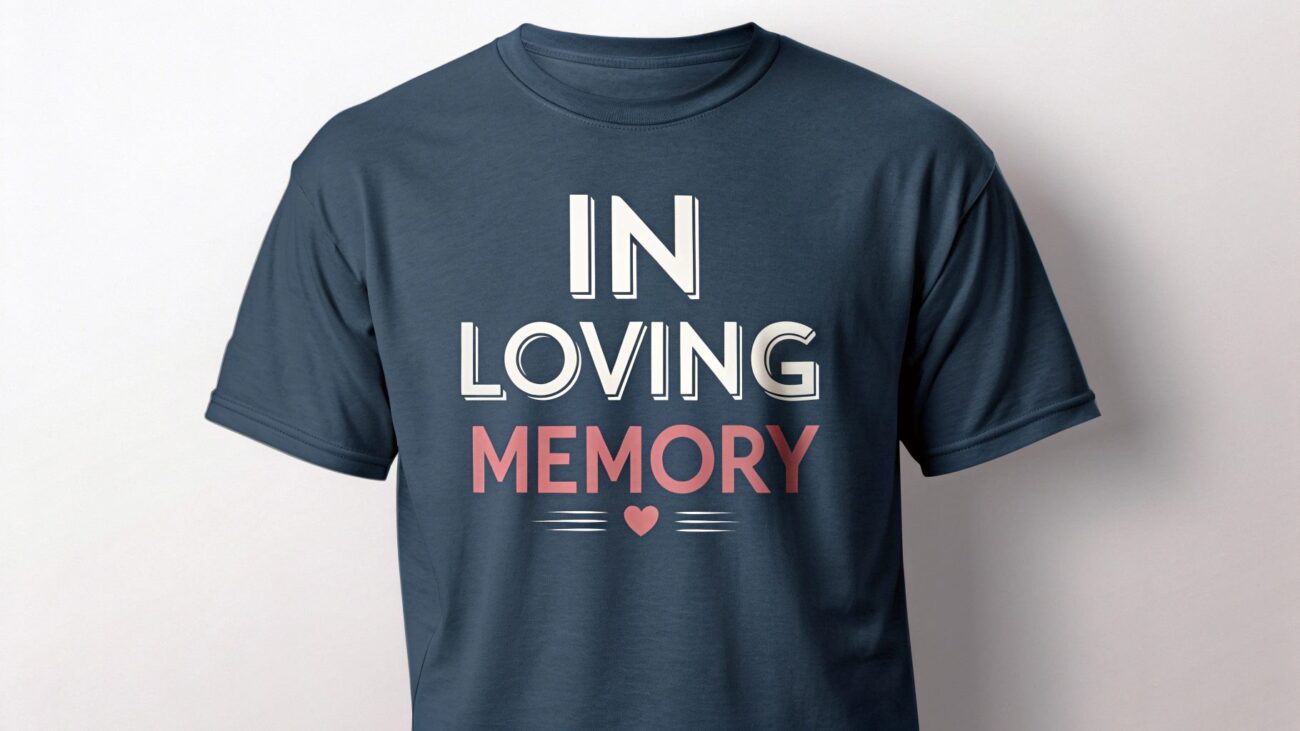 The Ultimate Guide To Choosing The Perfect Memorial T Shirt Font! 6 memorial t-shirt font