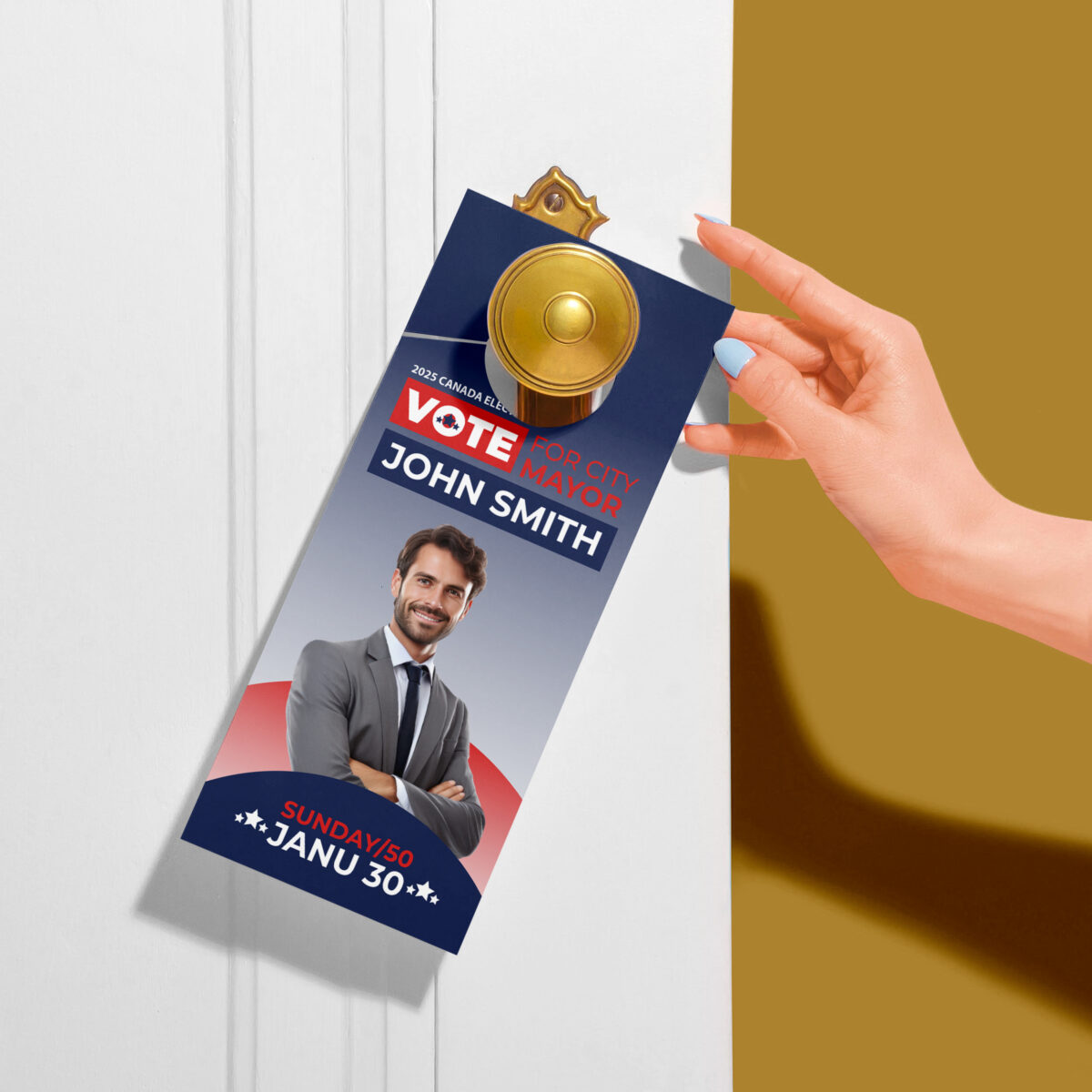 Alternative view of Election Door Hangers