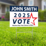 Election Sign - 4mm Coroplast