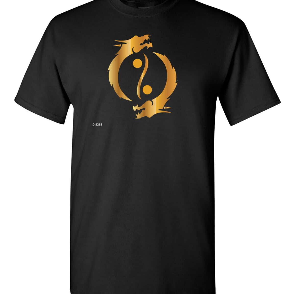 Alternative view of Chinese dragon yin-yang .