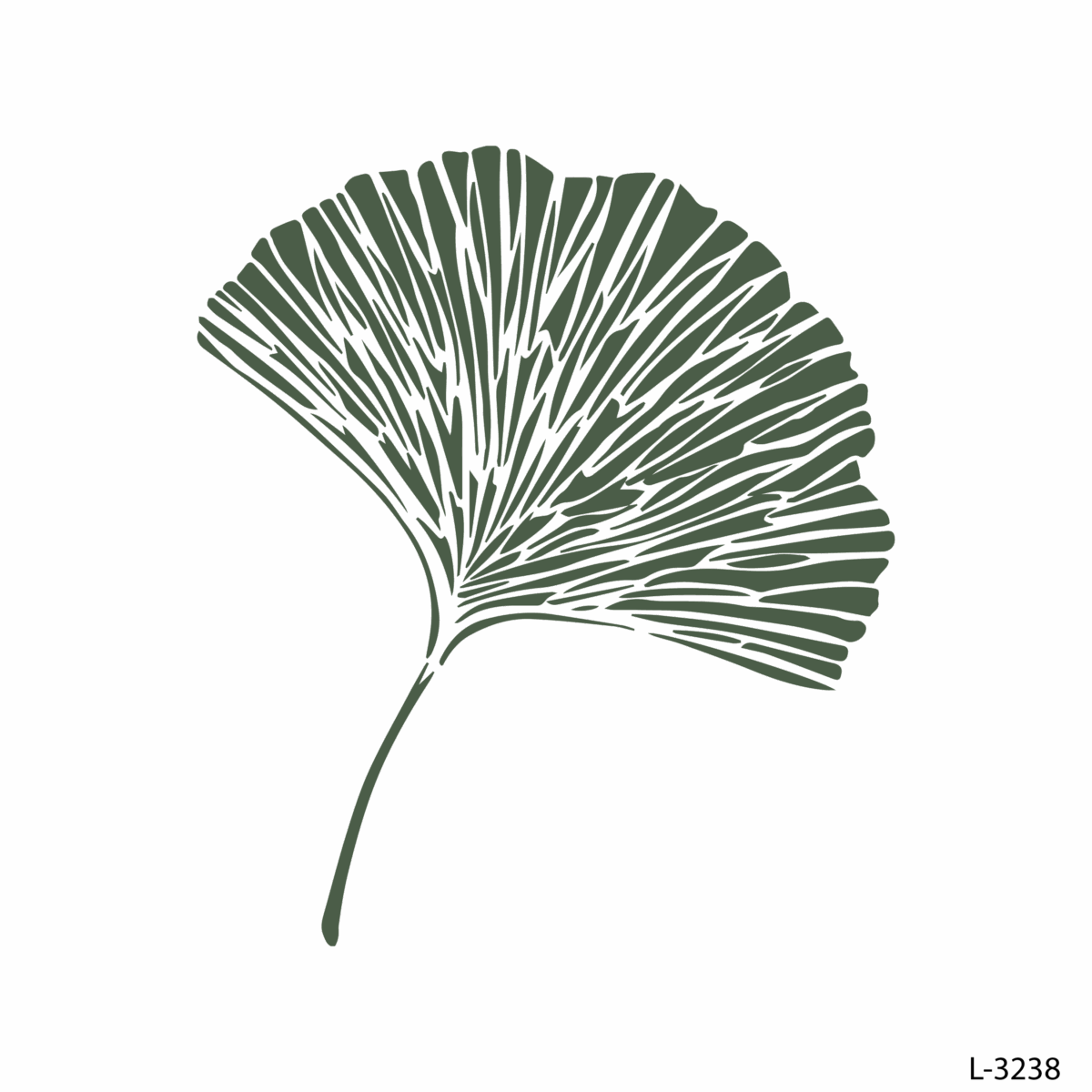 Stencil Leaf.