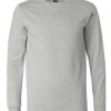Heather CVC Long Sleeve Tee - 3501CVC