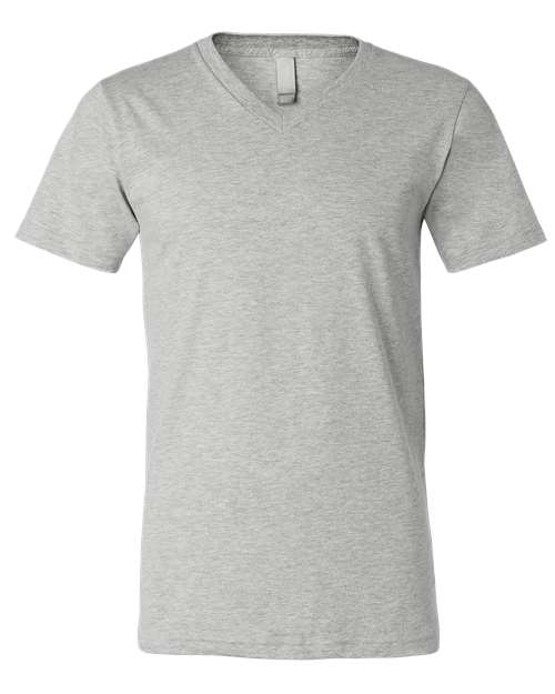 Unisex Heather CVC V-Neck Tee - 3005CVC