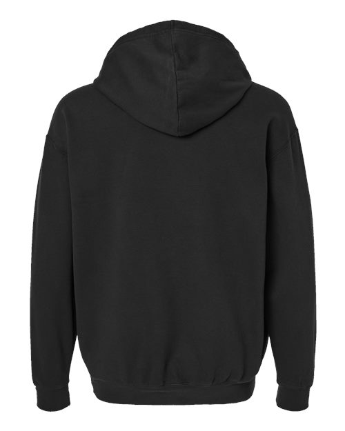 Alternative view of Unisex Garment-Dyed Lightweight Fleece Hooded Sweatshirt - 1467