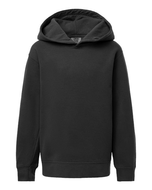 Youth Garment-Dyed Lightweight Fleece Hooded Sweatshirt - 1467Y