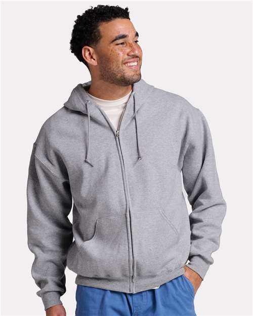 Unisex Rugged Full-Zip Hooded Sweatshirt - Z12MR