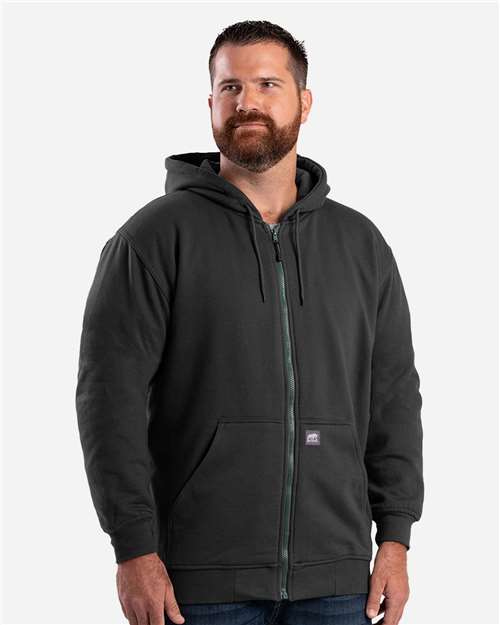 Alternative view of Men's Heritage Thermal Lined Hooded Sweatshirt - SZ101
