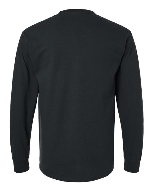 Alternative view of Unisex Ultra Cotton® Long Sleeve Pocket T-Shirt - 2410