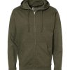 Unisex Midweight Full-Zip Hooded Sweatshirt - SS4500Z