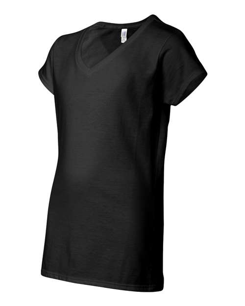 Alternative view of Women's Softstyle® V-Neck T-Shirt - 64V00L