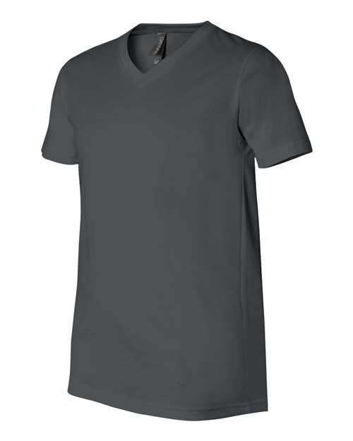 Alternative view of Unisex Jersey V-Neck Tee - 3005