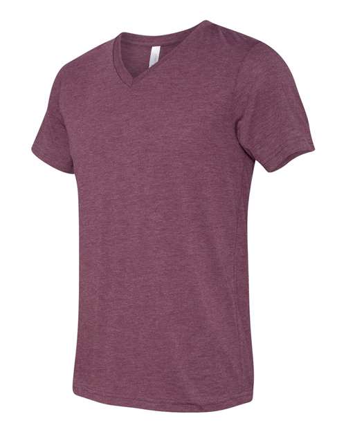 Alternative view of Unisex Triblend V-Neck Tee - 3415