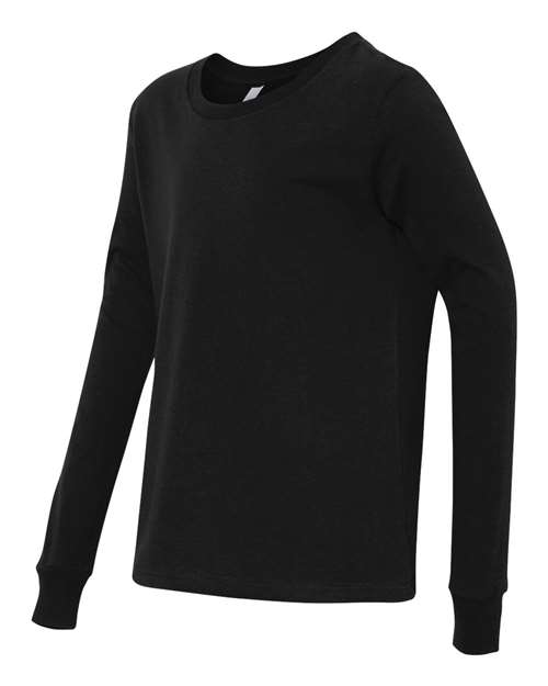 Alternative view of Youth Jersey Long Sleeve Tee - 3501Y