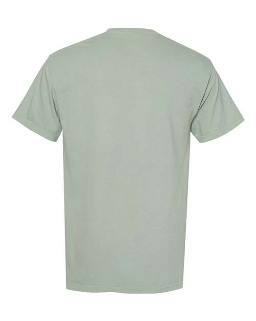 Alternative view of Unisex Garment-Dyed Heavyweight Pocket T-Shirt - 6030