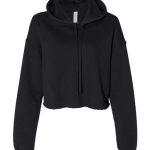 Women's Crop Fleece Hoodie Sweatshirt - 7502