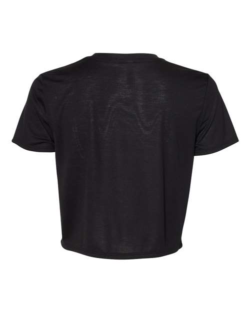 Alternative view of Women’s Flowy Crop Tee - 8882